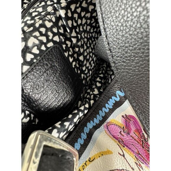 Brighton Shout It Out Fashionista Shoulder Bag Purse Artist Design Artsy - Picture 8 of 12